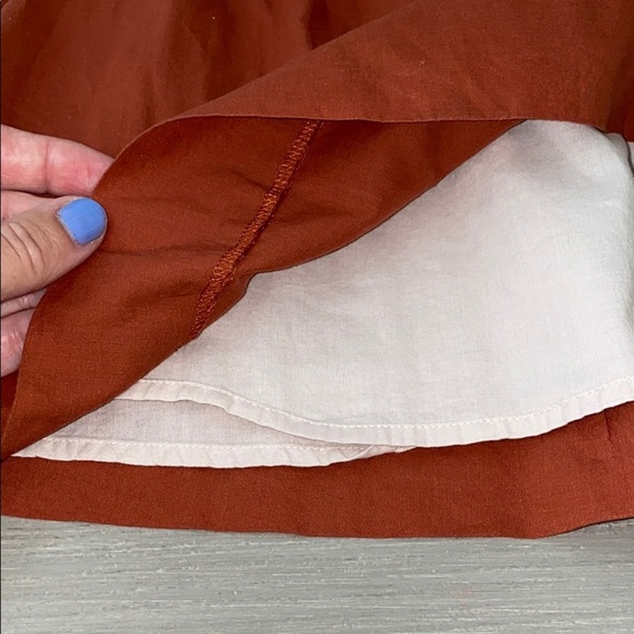 J.Crew Cotton Color Block Tank with Liner - Picture 2 of 4